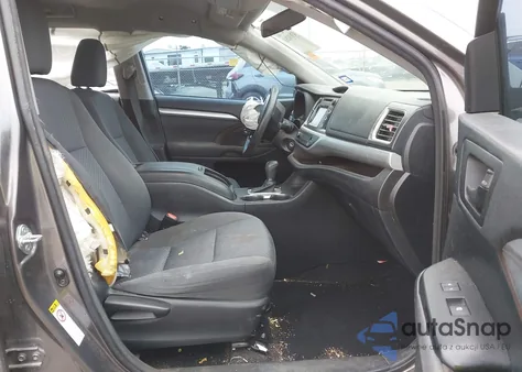 2014 Toyota Highlander Le V6 из США, поврежденный, VIN 5TDZKRFH6ES008823